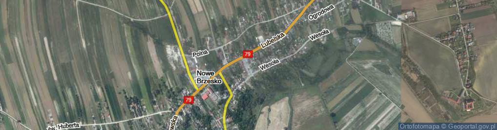 Zdjęcie satelitarne Nowy Rynek ul.